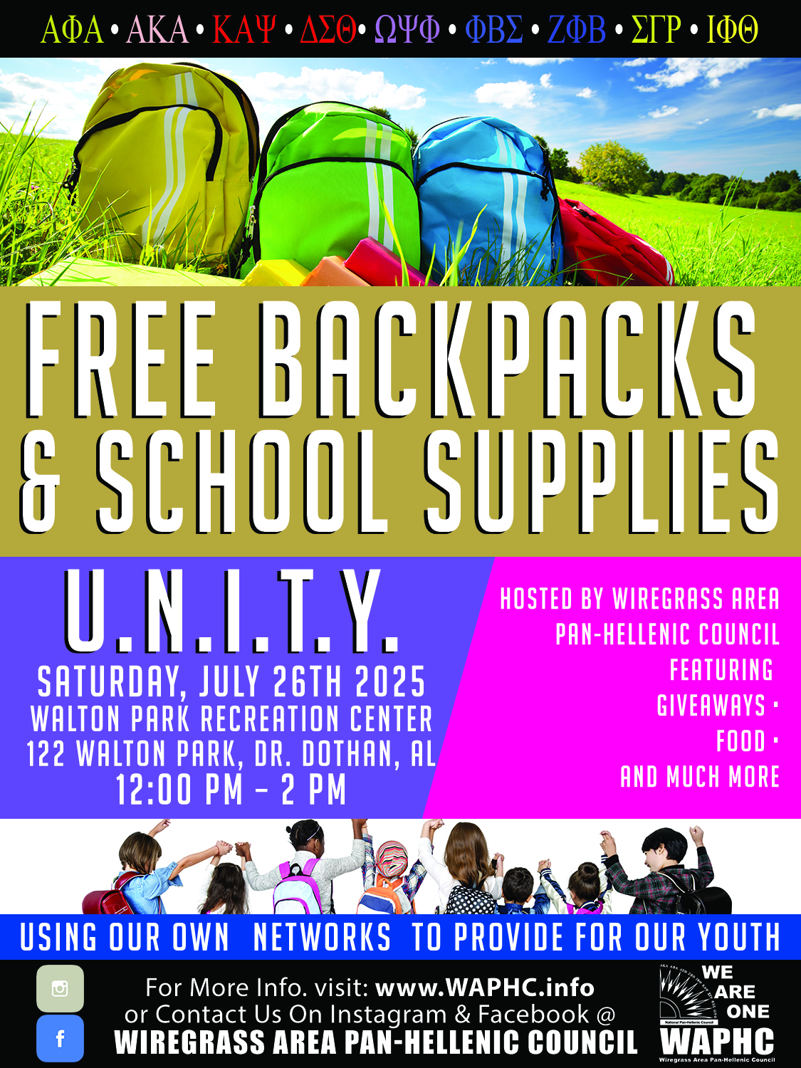 PACKING OUR YOUTH Program 2025-flyer